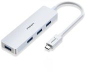 Adaptador Pisen J-hb4001 4in1 Type-c A 4usb3.0 Para Huawei Mate40/p50 Samsung S20