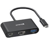 Adaptador Anker A83396 3in1 Type-c A Hdmi Pd100w Usb Para Huawei Mate40/p50 Samsung S20