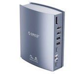 Adaptador Orico Cdh-15n 15in1 Type-c A Aux 3.5mm 1000mbps Sd/tf 2type-c 2usb3.0 4usb2.0 Pd100w Dp1.4 2hdmi Para Huawei Mate40/p50 Samsung S20