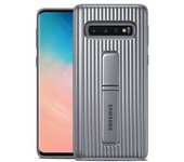 Carcasa Samsung Galaxy S10 Soporte Standing Cover Original Samsung – Plata