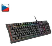 Teclado Mecánico Genesis Thor 200 Rgb Cz/sk Layout Hub Usb+audio