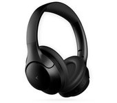 Auriculares Inalámbricos Ksix Odissey, Anc + Enc, Micrófono, Autonomía 30h, Llamadas, Cable Jack 3,5 Mm, Estuche, Negro
