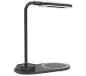 Lámpara Led Con Cargador Inalámbrico Para Smartphones Ksix 5w-10w