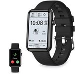 Smartwatch Ksix Tube, Pantalla 1,57" Multitáctil, 7 Días, App Incluida, Monitoreo Salud, Modo Multideporte, Sumergible, Negro