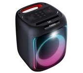 New Majestic 116112 Bk Altavoz Portátil O De Fiesta Altavoz Portátil Estéreo Negro 60 W