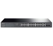 Tp-link Tl-sg1428pe Switch Gestionado Gigabit Ethernet (10/100/1000) Energía Sobre Ethernet (poe) 1u Negro