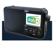 Cgv Radio Portátil Digital Negra - 13031