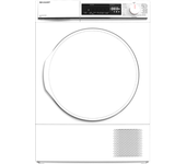 Sharp Secadora Con Puerta De Condensación 60cm 9kg - Kdncb9s7pw9