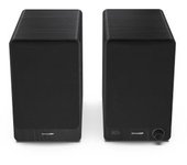 Sharp Bookshelf Speakers Altavoz De 2 Vías Negro Inalámbrico Y Alámbrico 60 W