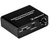 Digital-to-analog Converter Connector With Headphone Jack