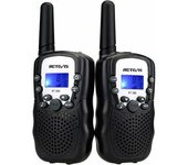 Retevis Rt388 Walkie Talkie Para Niños, Juguete De Regalo Recargable De Largo Alcance Para Niños De 3 A 12 Años, Linterna Vox, Para Acampar,