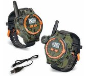 Walkie Talkies Para Niños Recargables Y Seguros: Carga Usb, Comunicación Uhf Clara, Con Linterna Incorporada