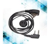 Orejera De Radio De 2 Vías Con Clip En Forma De G, Auriculares Walkie Talkie Para Baofeng, Kenwood, Wouxun Y Tyt