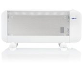 Avant - Av7589 Radiador De Mica Mini 1500w, Termostato, Placa Radiante De Mica Compacta, Color Blanco.