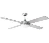 Ventilador De Techo Con Luz |avant | Incluye 3 Velocidades Y Funcion Invierno+ Mando A Distancia 70w |plata