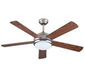 Avant - Ventilador De Techo Con Luz | 3 Velocidades | 52 Pulgadas| 65 Watios | 5 Aspas De Fibras| Lámpara De Techo Con Ventilador | Mando A Distancia