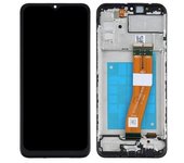 Bloc Completo Samsung A02s Pantalla Lcd Cristal Táctil Original Samsung Negro