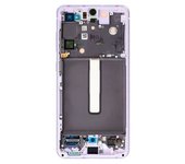 Bloque Completo Samsung S21 Fe Pantalla Lcd Táctil Original Samsung Violeta