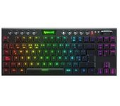 Redragon - Horus Teclado Mecánico Tkl Gaming Inalámbrico Rgb - Switch Rojo - Español - Negro
