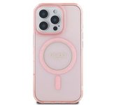 Funda Para Iphone 16 Pro Max Magsafe Con Círculo De Purpurina