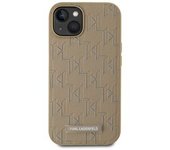 Funda Para Iphone 14 Magsafe Compatible Con Diseño Monograma Y Logo Metálico