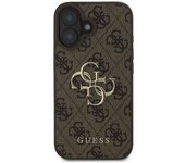 Funda De Metal Para Iphone 16 Plus Con Logo 4g Y Monograma