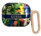 Carcasa Airpods Para Airpods 3 Con Mosquetón Tropical Floral