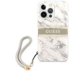 Funda Rígida Para Apple Iphone 13 Pro Correa De Mármol