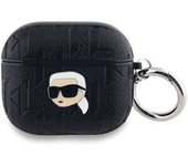 Estuche Para Airpods 3 Monograma Con Diseño Karl Head En Relieve