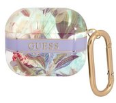 Carcasa Airpods Para Airpods 3 Con Mosquetón De Diseño Floral Pastel