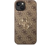 Funda Rígida Guess Para Apple Iphone 14 Plus Color Marrón Modelo 4g Dorado Guhcp14m4gmgbr