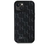 Funda Para Iphone 15 Compatible Magsafe Con Diseño Monograma Y Logo Metalizado