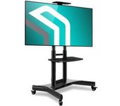 Onkron Soporte Con Ruedas Para Tv 40"-70" De Hasta 45,5 Kg, Vesa Mas 600x400, Negro, Ts1551-b