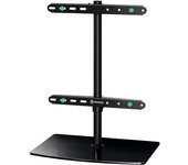 Onkron Soporte De Cristal De Sobremesa Para Tv De 32"-75", Carga Máx 40 Kg, Color Negro, Pt3-b
