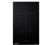 Placa De Inducción Empotrada De'longhi Pin 32 Negra De 30 Cm Y 2 Fuegos