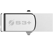 S3plus Technologies Pen Drive Steel Unidad Flash Usb 64 Gb Usb Type-a / Usb Type-c 3.2 Gen 1 (3.1 Gen 1) Acero Inoxidable