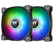 Thermaltake Pure Duo 12 Universal Ventilador 12 Cm Negro 2 Pieza(s)