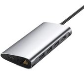 Adaptador Ugreen 50516 Cm121 8in1 Type-c A Hdmi Tf/sd Pd 1000mbps 3usb3.0 Para Huawei P30 Macbook