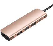 Adaptador Ugreen 70403 5in1 Type-c A Hub Hdmi 3usb3.0 Pd Para Huawei Mate30 Macbook Pro