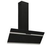 Campana Extractora Pared Acero Y Vidrio Templado Negro 90 Cm Vidaxl