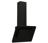 Campana Extractora Acero Inoxidable Vidrio Templado Negro 60 Cm Vidaxl