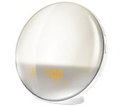 Despertador Inteligente Con Lámpara Rgb Muvit Io Miolamp005/ Radio Fm/ Blanco
