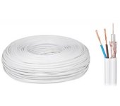 Coaxial Cable: Ywdxek 75-0.59/3.7 K-60 + 2x0.5mm 100m
