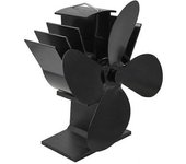 Ventiladores De Estufa Termodinámicos De 4 Aspas Para Chimeneas Y Accesorios De Estufas, Ventiladores Ecológicos Y Eficientes