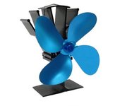 Ventilador De Chimeneas De Arranque Automático De Cuatro Aspas, Ventilador De Chimeneas Eficiente Y De Poco Ruido Para Uso En Estufas De Leña
