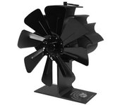 Ventilador De Estufa Térmico De Múltiples Aspas Autoalimentado, Ventilador Eficiente De Bajo Ruido Para Chimeneas