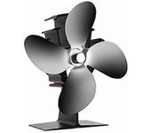 Dww-ventilateur Poele Bois 40c Dmarrage Opration Silencieuse, 4 Lames Ventilateur De Poele Est Aliment Par La Chaleur, Ecofan Pour Pole Bois, Chemine