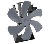 Ventilador De Estufa De 6 Aspas, Quemador De Leña De Leña Accionado Por Calor, Ventilador De Combustión Superior Respetuoso Con El Medio Ambiente -gsl