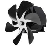 Ventilador De Estufa De Leña Alimentado Por Calor, 6 Aspas, Ventilador De Estufa Colgante, Tubo De Humos Silencioso, Ventilador Para Hogar, Montaje En