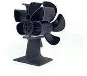 Ventilador Para Hogar No Eléctrico De 6 Aspas, Estufa De Leña De Leña, Chimenea Circulante, Ahorro Cálido